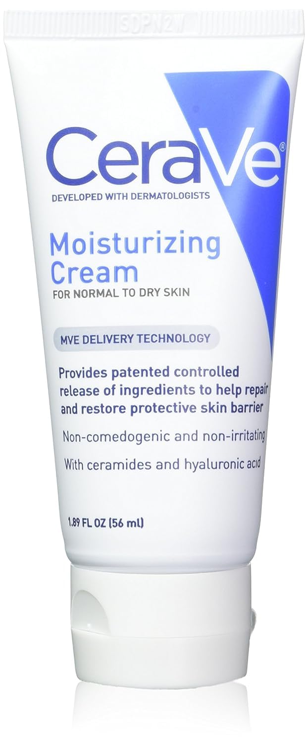 CeraVe Moisturizing Cream. Face & Body Moisturizer for Dry Skin. 19oz | Skin Care with Hyaluronic Acid. Skin Barrier Repair. Ceramide Moisturizer. Fragrance Free. Non-Comedogenic. Daily Use
