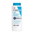 CeraVe 2 In 1 Hydrating Anti Dandruff Shampoo And Conditioner. 12 Fl Oz | 1% Pyrithione Zinc Dandruff Treatment Helps Eliminate Flakes and Relieve Itchy Scalp In A Sulfate-Free. Color-Safe Formula