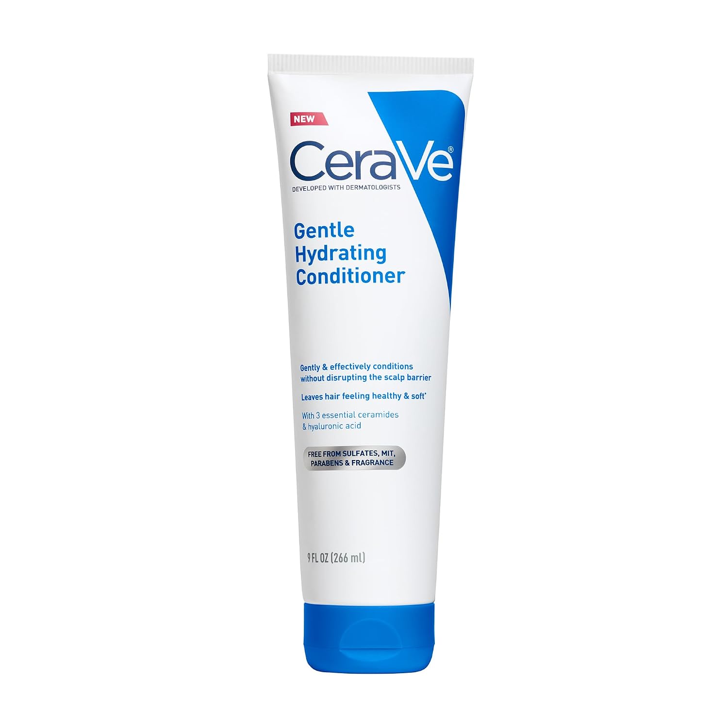 CeraVe Gentle Hydrating Conditioner. Hair Conditioner with Hyaluronic Acid | Conditions Hair and Scalp with Niacinamide and Ceramides In A Sulfate-Free. Color-Safe Formula For All Hair and Scalp Types