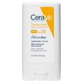 CeraVe Mineral Sunscreen Stick. SPF 50 Face Sunscreen. Travel Size. 0.47oz | FSA Eligible Zinc Oxide Face Sunscreen with Hyaluronic Acid and Ceramides Offers Water-Resistant. Mess-Free Protection