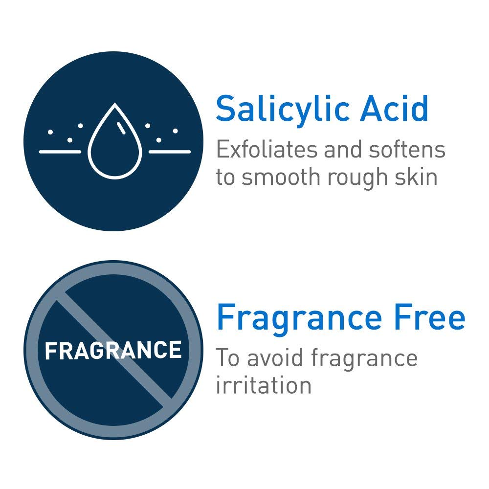 CeraVe SA Moisturizing Cream. Exfoliates and Softens Rough Skin. 12oz | Skin Care. Smooths Rough Skin with Salicylic Acid. Lactic Acid. Hyaluronic Acid. Niacinamide Fragrance-Free & Allergy Tested