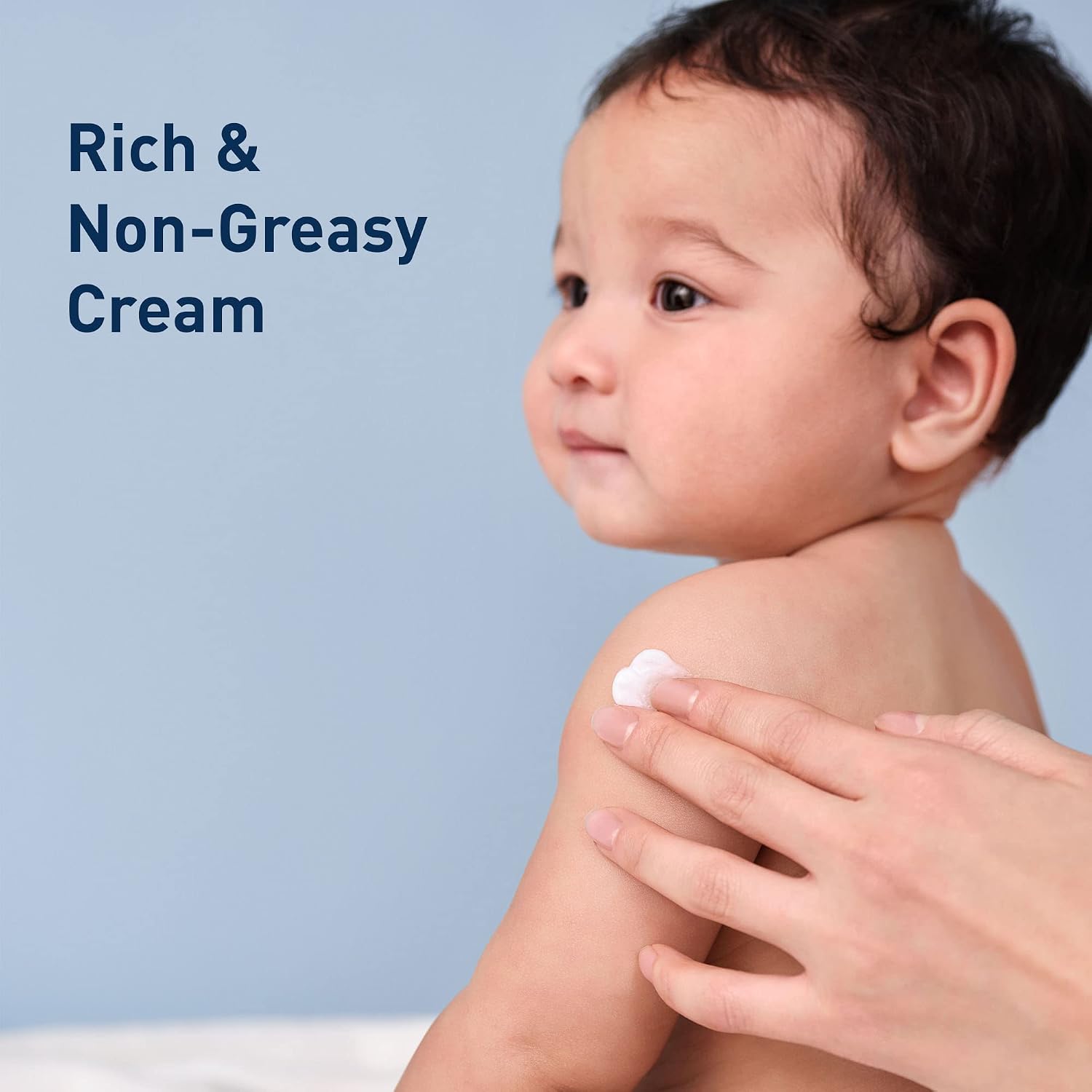 CeraVe Baby Cream. Gentle Moisturizing Cream with Hyaluronic Acid. 5oz | Moisturizes and Protect Skin Barrier with Ceramides. Rich & Non-Greasy Feel. Free Of Fragrance. Paraben. Dye & Phthalates