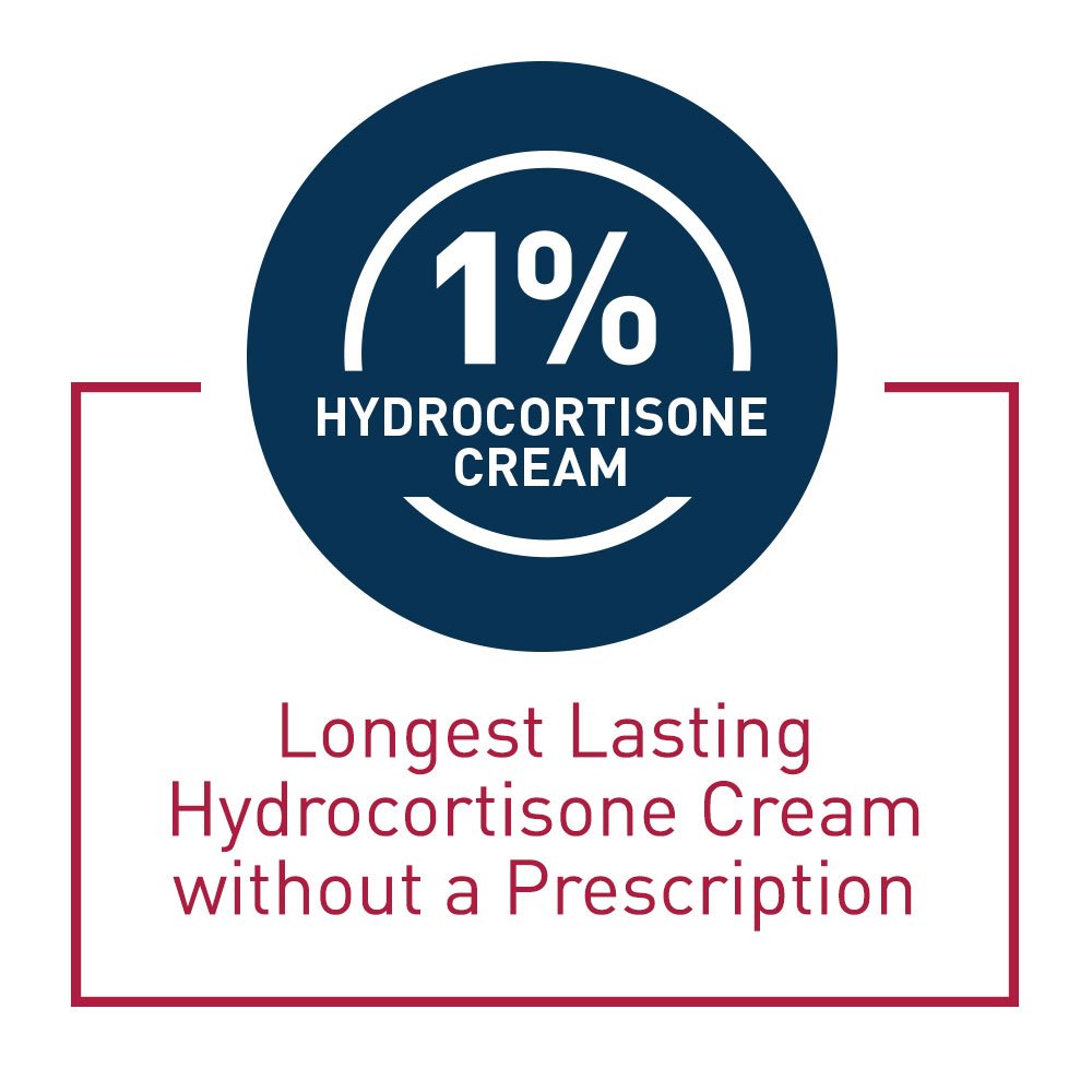 CeraVe 1% Hydrocortisone Anti Itch Cream. Eczema & Dry Skin Care. 1oz | Dermatologist-Tested Formula with Hyaluronic Acid and Niacinamide Acts As A Soothing Eczema Cream For Dry Skin Relief