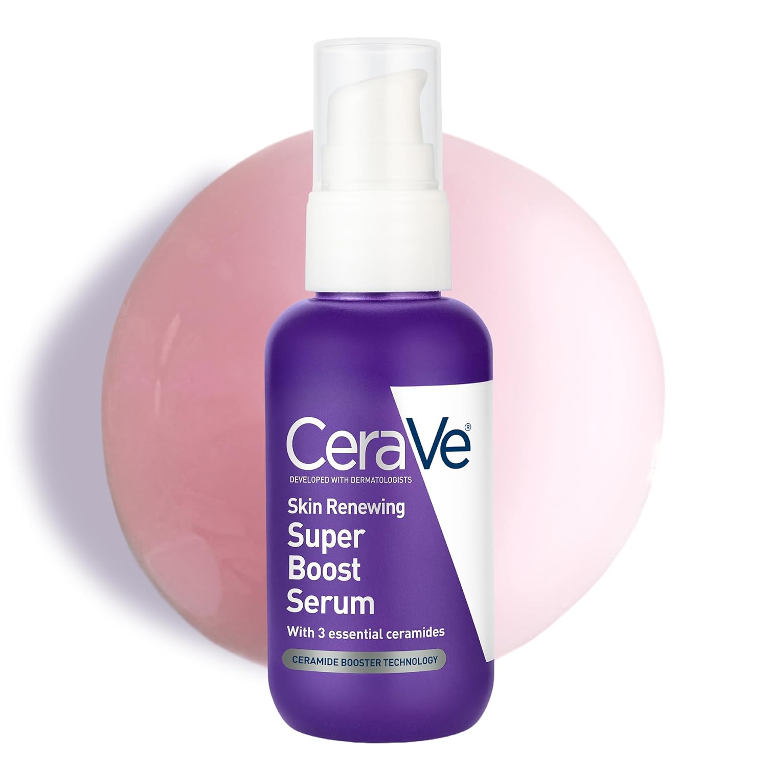 Super Boost Anti-Aging Serum with Peptides. Hyaluronic Acid & Ceramides | Face Serum with Ceramides. Peptides. Hyaluronic Acid. Vitamin B12 & LHA. Fine Lines & Wrinkles. Hydrating Milky Texture
