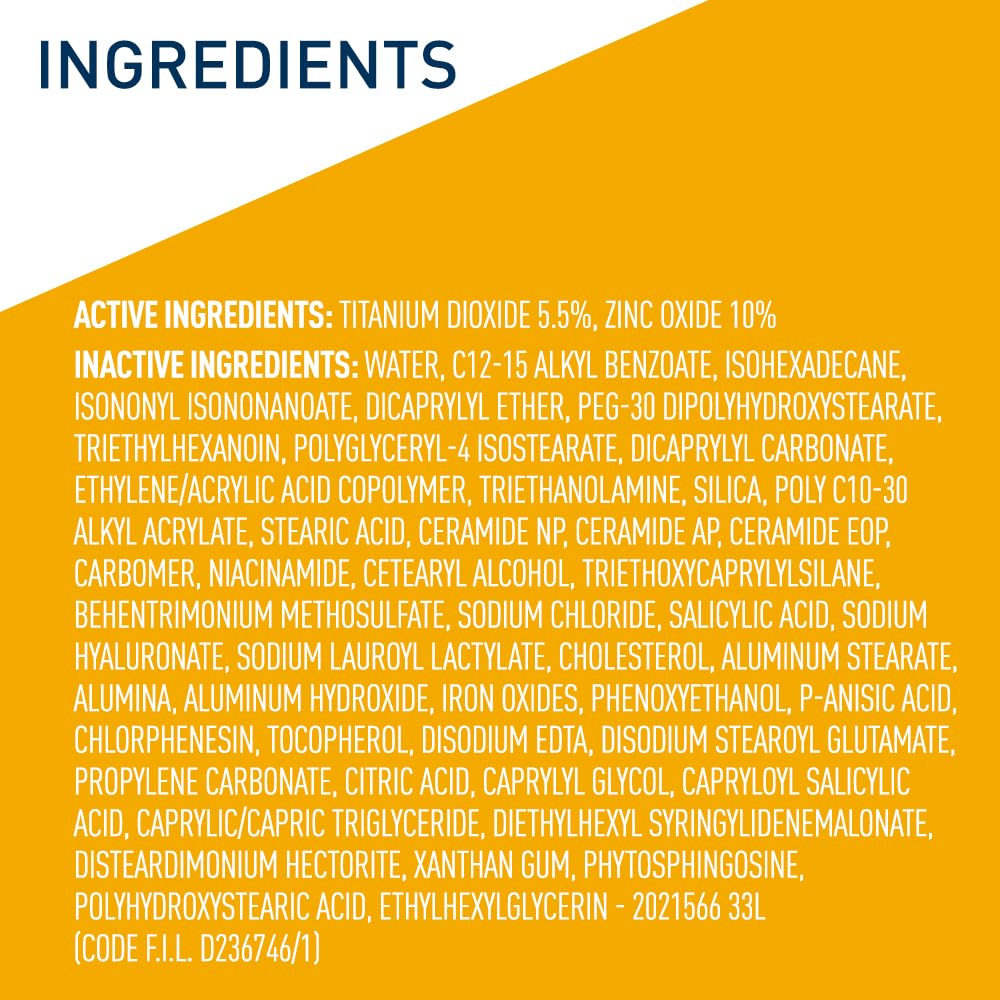 CeraVe Tinted Sunscreen for Face. Mineral SPF 30 Moisturizer. Deep. 1.7oz | Skin Care. Face Sunscreen. Hyaluronic Acid. Zinc Oxide. Titanium Dioxide. Sheer Tint. Healthy Glow. Blends Seamlessly