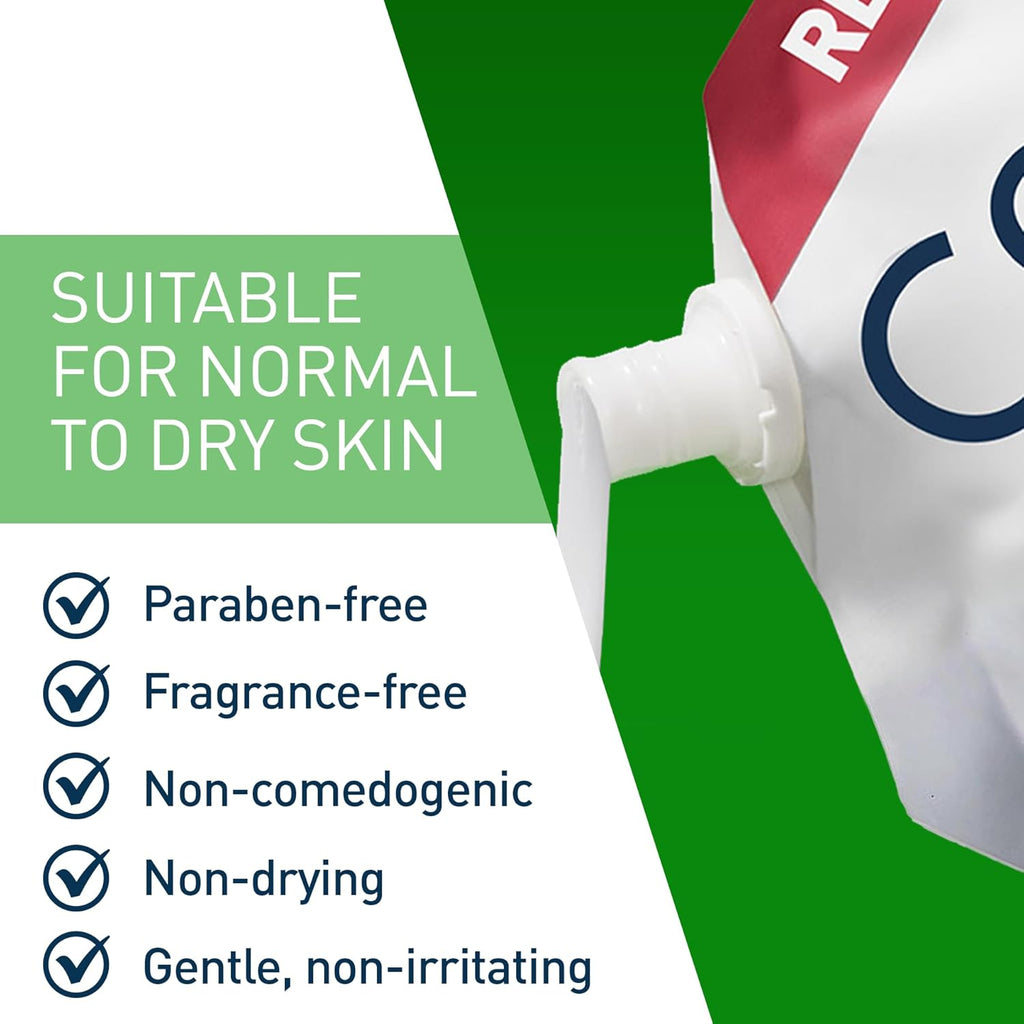 CeraVe Hydrating Cleanser with Hyaluronic Acid. Face Wash. Dry Skin. 16oz | Skin Care For Men and Women. Daily Cleanser & Makeup Remover with Glycerin & Ceramides. National Eczema Association Certified