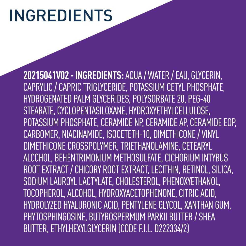 CeraVe Retinol Serum for Face with Niacinamide & Hyaluronic Acid. 1 oz | Skin Care. Brightening Serum. Anti Aging. Smooths Fine Lines and Wrinkles. Ceramides. Fragrance Free. Non-Comedogenic. Gentle