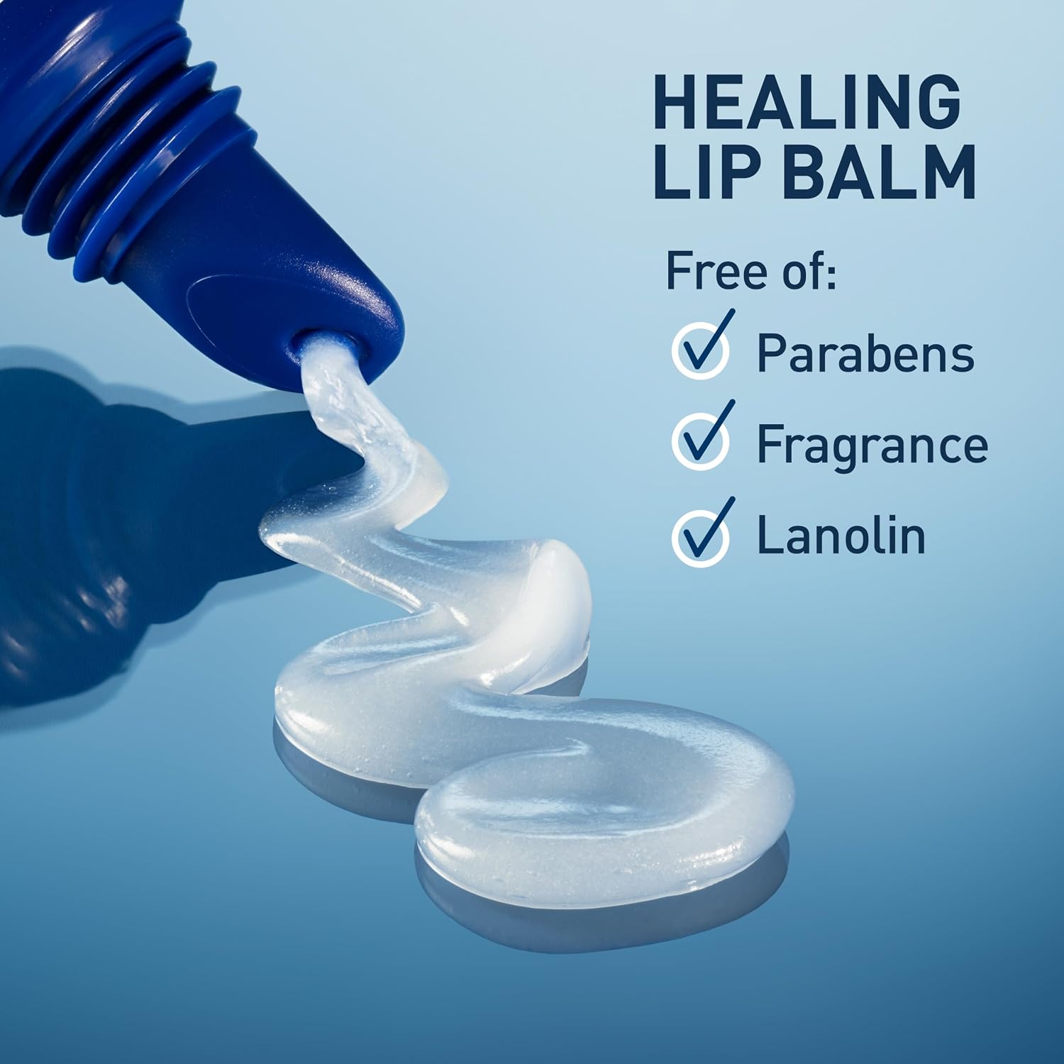 CeraVe Healing Lip Balm. Hydrating Hyaluronic Acid Lip Treatment. 0.7oz | Lip Moisturizer & Ointment for Dry Cracked Lips. Soothing Lip Repair with Ceramides & Petrolatum. Fragrance & Paraben Free