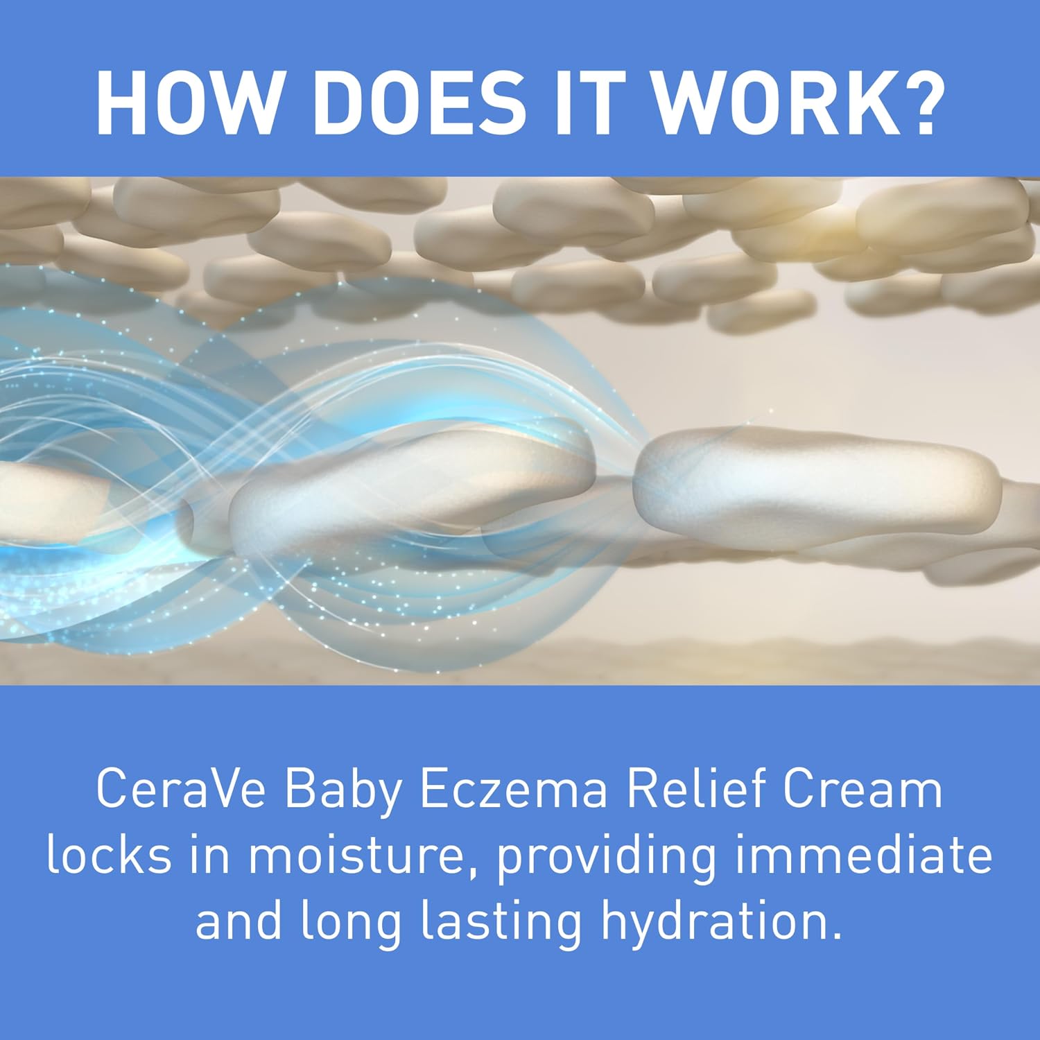 CeraVe Baby Eczema Relief Cream.1% Colloidal Oatmeal Cream with Vitamin E & Ceramides.Soothes & Calms Itchy Skin.Developed with Pediatric Dermatologist.Fragrance Free.5oz.(Pack of 2)