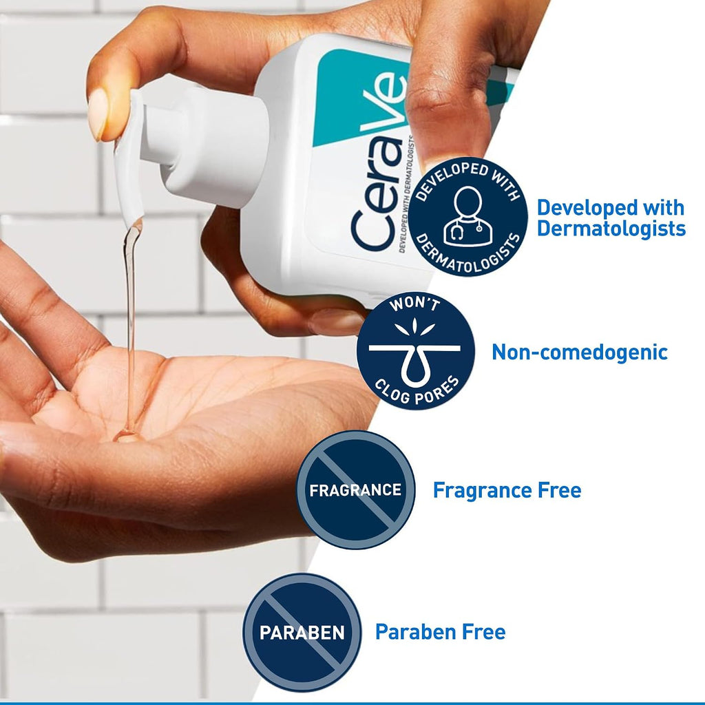 CeraVe Acne Control Cleanser. Face Wash with 2% Salicylic Acid. 16 oz | Skin Care with Niacinamide. Acne Face Wash. Acne Treatment For Face. Ceramides. Fragrance Free. Gentle. Oil Absorbing Clay