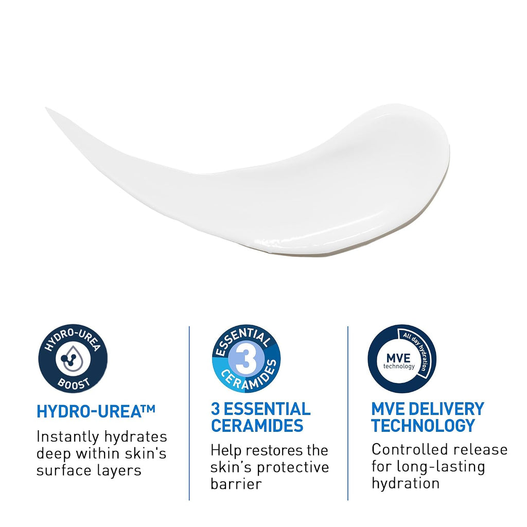 CeraVe Intensive Moisturizing Lotion. Shea Butter Body Lotion. 16oz | Skin Care. Relieves Signs Of Dry Skin with Hydro-Urea & Shea Butter In A Non-Greasy Formula For Rough. Tight and Itchy Skin
