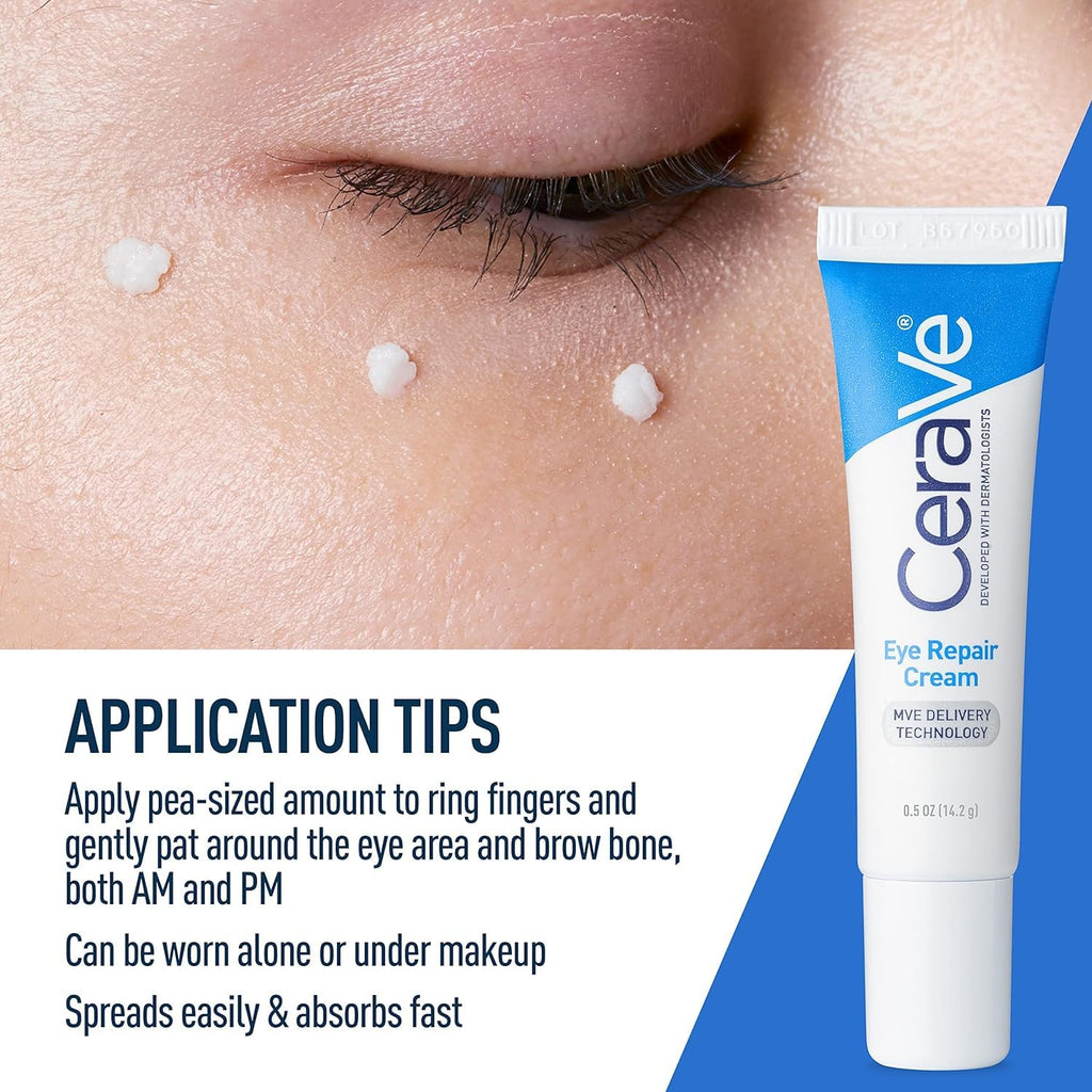 CeraVe Eye Repair Cream 0.5 oz (Pack of 4)