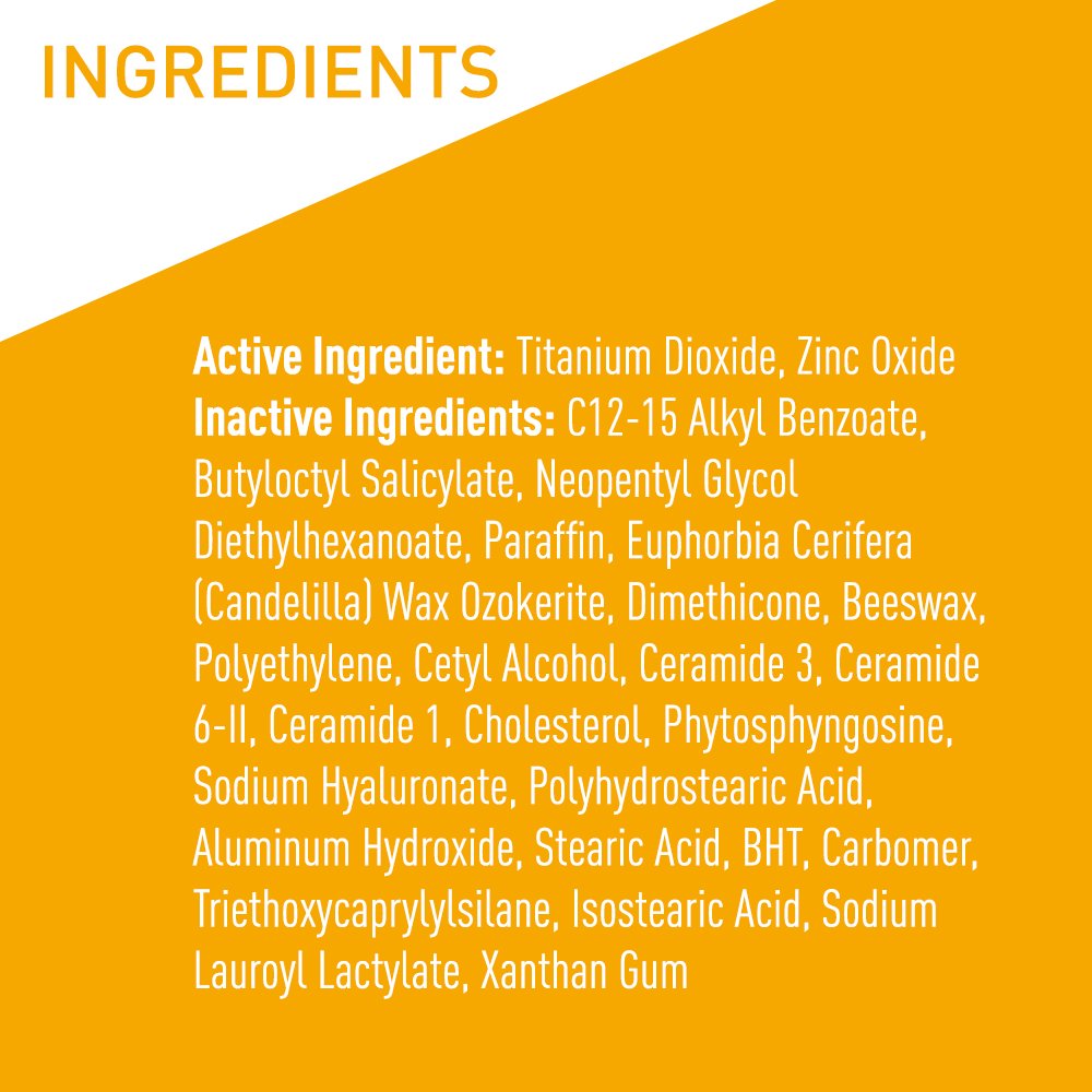 CeraVe Mineral Sunscreen Stick. SPF 50 Face Sunscreen. Travel Size. 0.47oz | FSA Eligible Zinc Oxide Face Sunscreen with Hyaluronic Acid and Ceramides Offers Water-Resistant. Mess-Free Protection