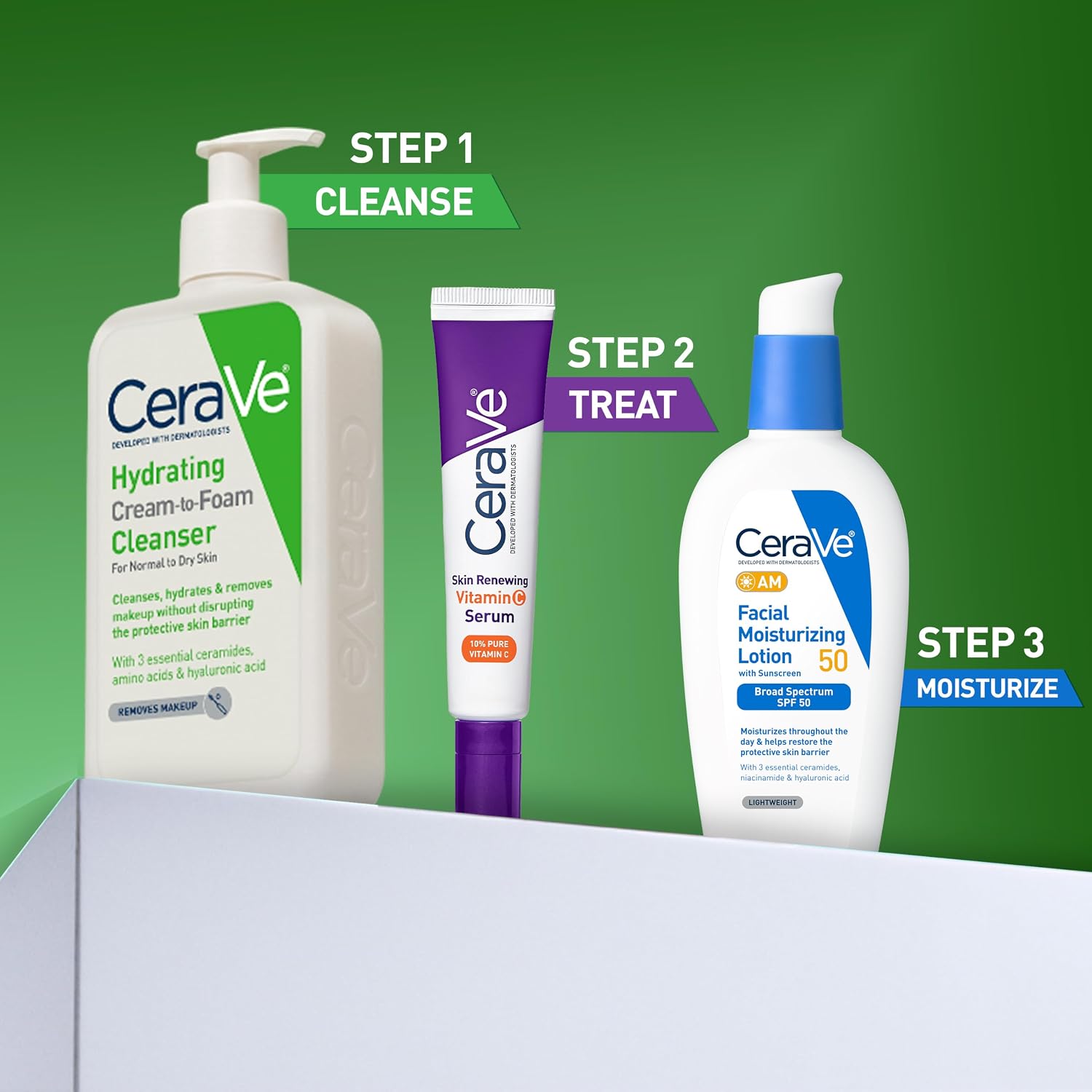 CeraVe Hydrating Cream To Foam Cleanser. Face Wash for Dry Skin. 8oz | Skin Care with Hyaluronic Acid. Makeup Remover. Facial Cleanser. Fragrance-Free. Non-Comedogenic. For Normal To Dry Skin