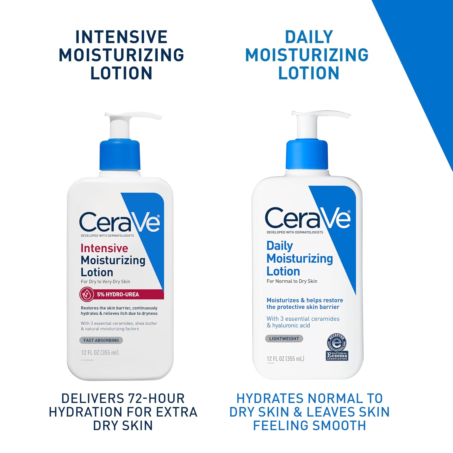 CeraVe Intensive Moisturizing Lotion. Shea Butter Body Lotion. 16oz | Skin Care. Relieves Signs Of Dry Skin with Hydro-Urea & Shea Butter In A Non-Greasy Formula For Rough. Tight and Itchy Skin