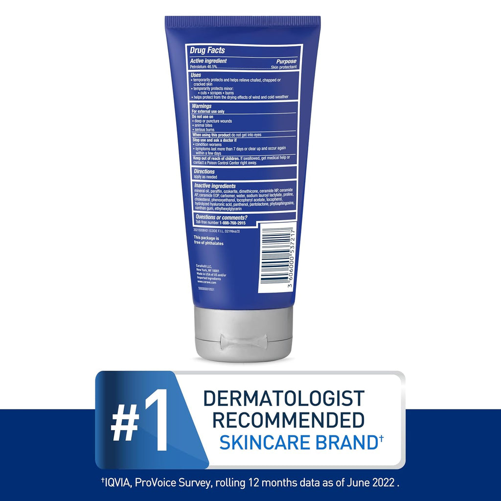 CeraVe Healing Ointment. Hyaluronic Acid Skin Protectant for Dry Skin. 5oz | Barrier Cream. Skin Care for Face & Body. Skin Barrier Repair with Ceramides & Petrolatum. Fragrance Free. Lanolin Free