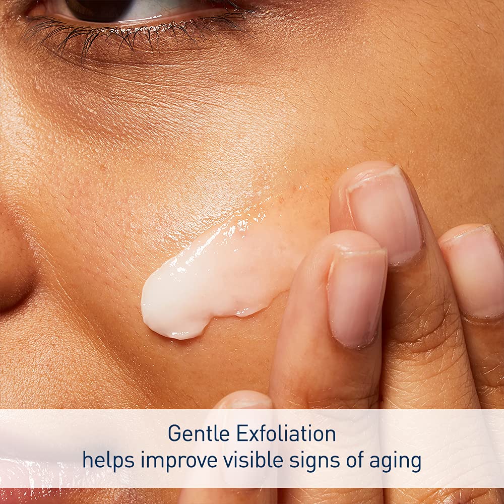 CeraVe Exfoliating Treatment. Anti Aging Serum with Glycolic Acid. 17oz | Nightly Formula with 5% Lactic Acid and Ceramides To Target Wrinkles and Act As a Dark Spot Corrector For Face