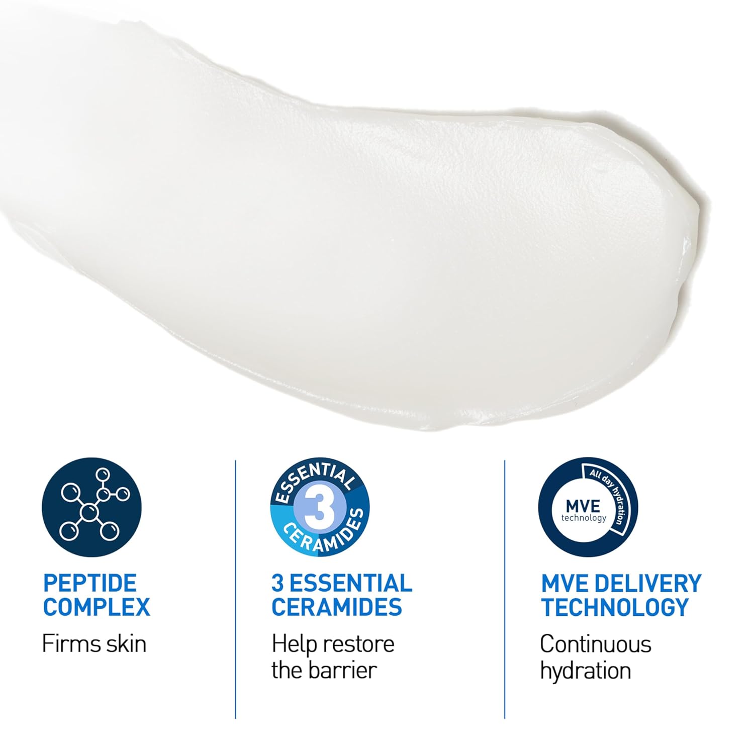 CeraVe Skin Renewing Night Cream. Niacinamide. Peptide Complex. and Hyaluronic Acid Moisturizer for Face. 1.7 Ounce. Packaging may Vary (Pack of 12)