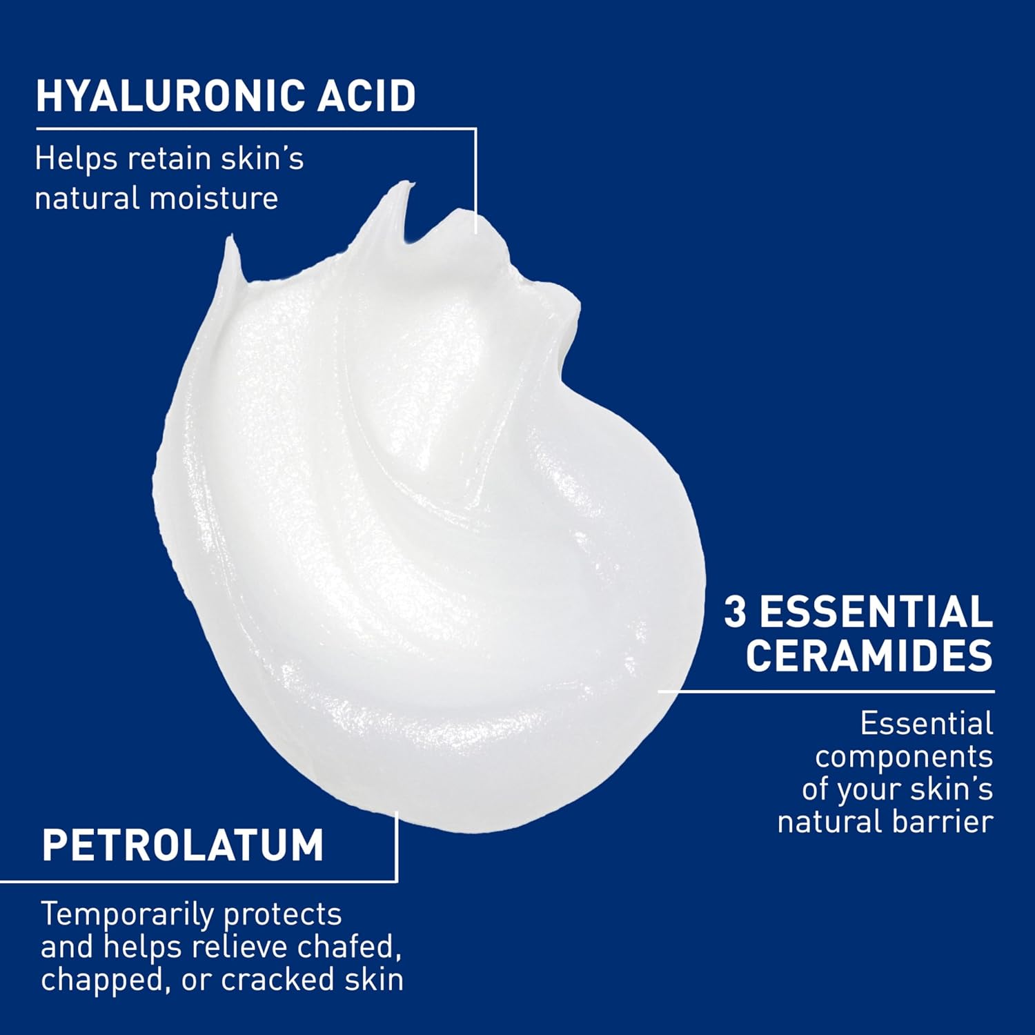 CeraVe Healing Ointment. Hyaluronic Acid Skin Protectant for Dry Skin. 5oz | Barrier Cream. Skin Care for Face & Body. Skin Barrier Repair with Ceramides & Petrolatum. Fragrance Free. Lanolin Free