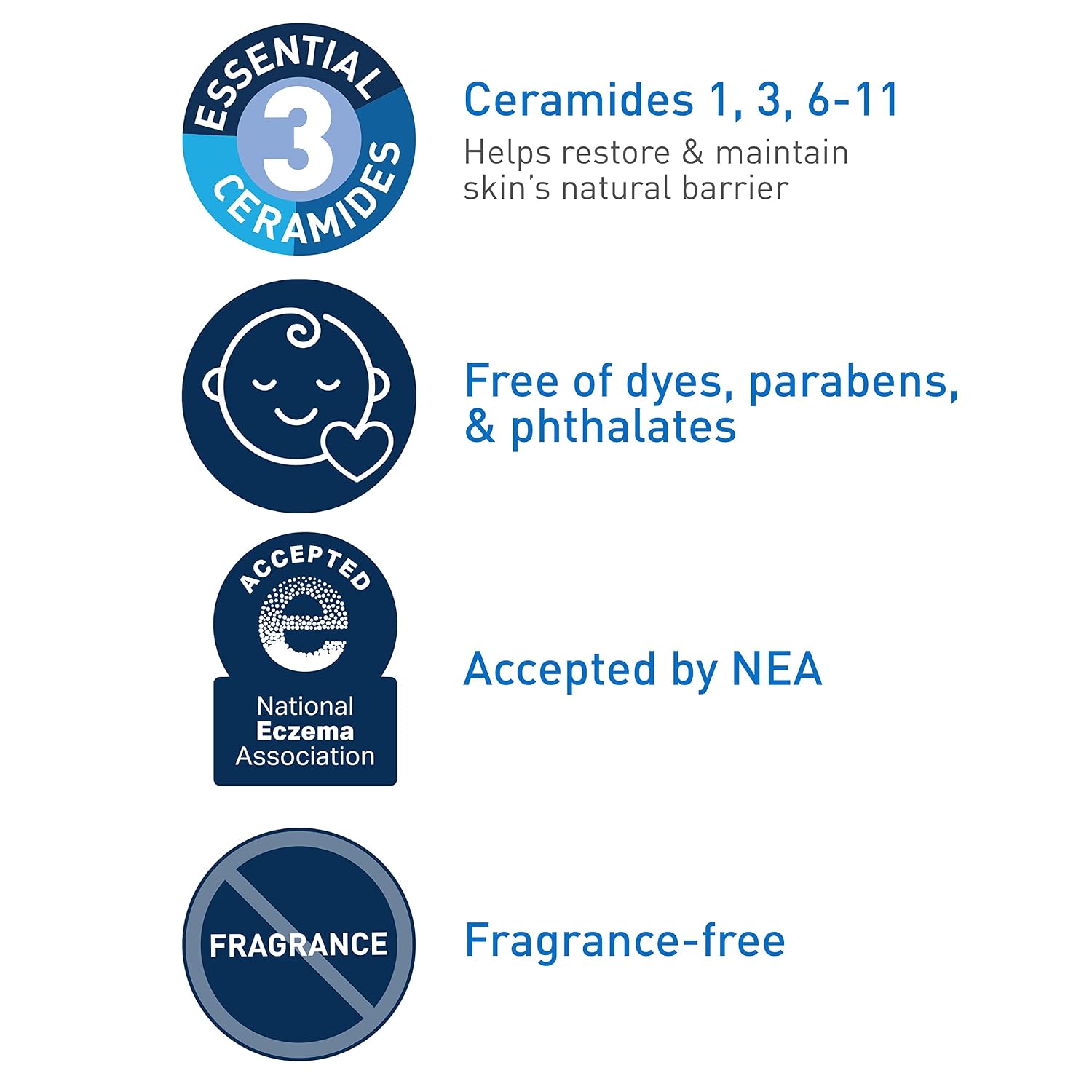 CeraVe Baby Bath Set. Wash & Shampoo. Moisturizing Lotion. Healing Ointment | Gentle Baby Bath Essentials. Fragrance-Free. Paraben-Free. Phthalates-Free. Tear-Free