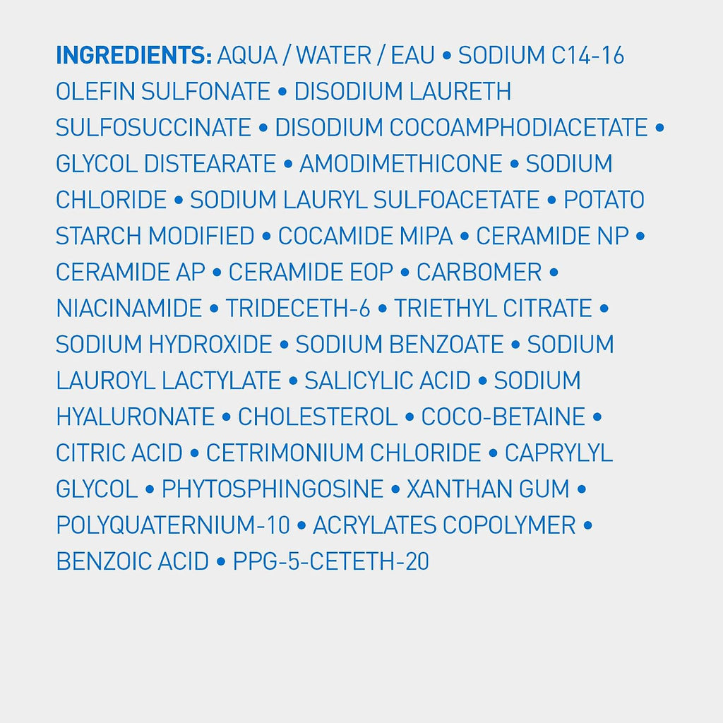 CeraVe Gentle Hydrating Shampoo with Hyaluronic Acid for Hair & Scalp. 12 Fl Oz (Pack of 12)