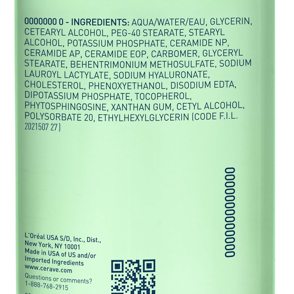 CeraVe Hydrating Micellar Water. Facial Cleanser & Makeup Remover. 13oz | Removes Makeup and Hydrates For 24h with Hyaluronic Acid and Ceramides. Alcohol-Free and Fragrance-Free For Sensitive Skin