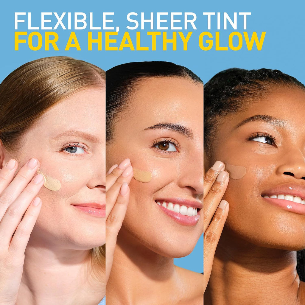 CeraVe Tinted Sunscreen for Face. Mineral SPF 30 Moisturizer. Medium. 1.7oz | Skin Care. Face Sunscreen. Hyaluronic Acid. Zinc Oxide. Titanium Dioxide. Sheer Tint. Healthy Glow. Blends Seamlessly