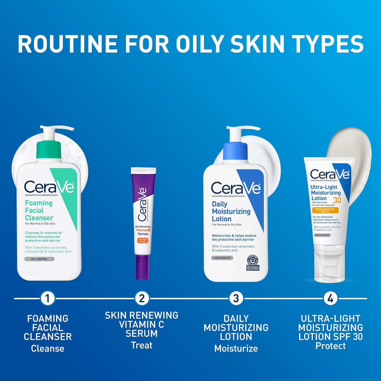 CeraVe Daily Moisturizing Lotion. Face and Body Lotion. Skin care. 12oz | Hyaluronic Acid. Lotion For Dry Skin. Skin Barrier Repair. Ceramide Moisturizer. For Men and Women. Fragrance Free. Oil-Free