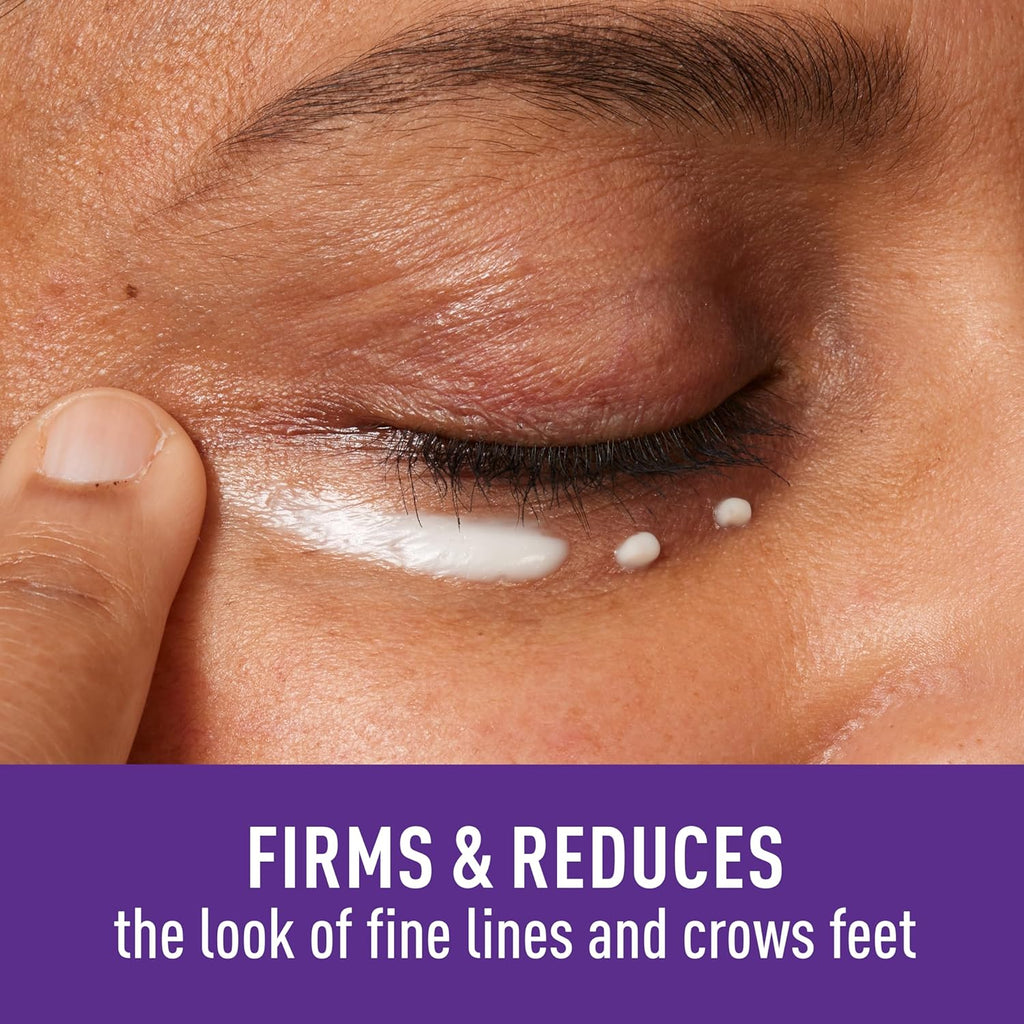 CeraVe Eye Cream for Wrinkles with Peptides. Caffeine & Niacinamide. 0.5oz | Dermatologist-Tested Skin Care Formula Targets Crows Feet and Delicate Under-Eye Skin To Visibly Smooth. Restore. and Protect
