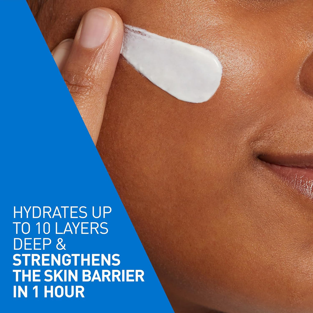 CeraVe AM Facial Moisturizing Lotion SPF 50. Face Moisturizer with SPF. 3oz | Travel Size Skin Care. Hyaluronic Acid and Niacinamide That Blends with No White Cast. Non-Greasy & Non-Comedogenic